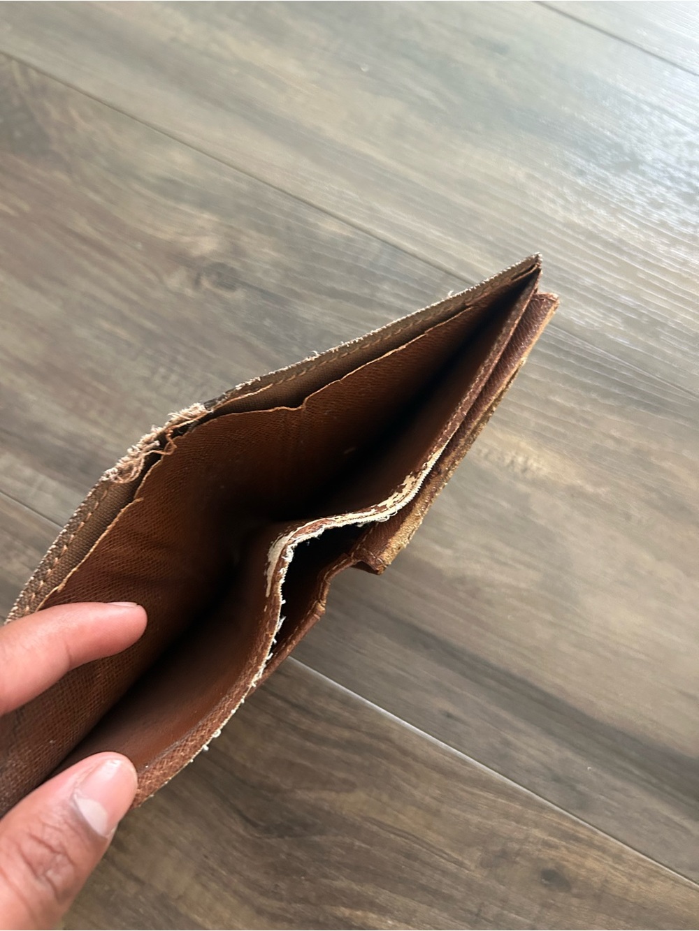 Louis Vuitton Monogram Canvas Wallet in Brown - Picture 3 of 6